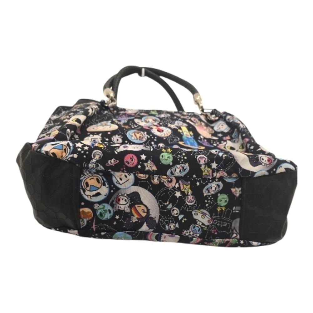 Black Unicorn Galaxy Space Themed Galactic Pony Custom Made Bag - Picture 8 of 13
